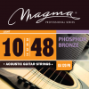 Magma Strings GA120PB - Струны для акустической гитары 10-48, Серия: Phosphor Bronze, Калибр: 10-14-