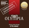 Olympia CTE0942 струны для электрогитары с устойчивостью к коррозии, никель, (09 - 11 - 16 - 24 - 32