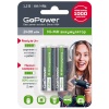 GoPower 00-00018320 (2шт) Ready-to-Use Аккумулятор предзаряженный AA/HR6 Ni-MH, 2400мАч