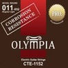 Olympia CTE1152 струны для электрогитары с устойчивостью к коррозии, никель, (11 - 15 - 22 - 32 - 42