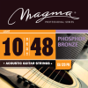 Magma GA120PB струны для акустической гитары .010, .014, .022, 028, .038, .048, фосфор/бронзовая нав