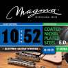 Magma Strings GE155ED - Струны для электрогитары, Серия: Coated Nickel Plated Steel, Калибр: 10-13-1
