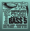 Ernie Ball 2850 струны для 5-cтрунной бас-гитары Nickel Wound Bass Super Long Scale Slinky 5 (35"+) 