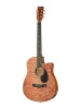 HOMAGE LF-3800CT-N Фольковая 6-струнная гитара 38" с вырезом. Верхняя дека - ламинат, к