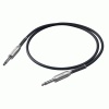 PROEL BULK100LU2 - инструментальный кабель, 6.3 джек моно <-> 6.3 джек моно, длина - 2м