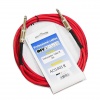 INVOTONE ACI1003/R  (красный)  - инструментальный кабель, 6,3 джек моно <-> 6,3 джек моно, длина 3 м