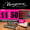 Magma Strings GE160N - Струны для электрогитары 11-50, Серия: Nickel Plated Steel, Калибр: 11-14-18-