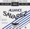 Savarez 540J  Alliance HT Classic Blue high tension струны для кл. гитары нейлон