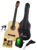 Foix FCG-2039CAP-NA Классическая гитара с чехлом, ремнем, тюнером, цвет натуральный