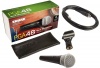 SHURE PGA48-QTR-E Динамический микрофон кардиоидный, 70-15000 Гц, с включателем, разъем TQG/TA4F, с 