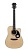 SAGA SF600C - Акустическая гитара, корпус дредноут, с вырезом, цвет натуральный