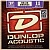 Dunlop DAB1152 Комплект струн для акустической гитары, бронза 80/20, Medium Light, 11-52
